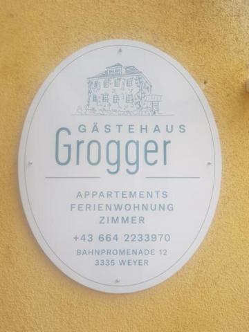 Gaestehaus Grogger Weyer Markt Exteriér fotografie